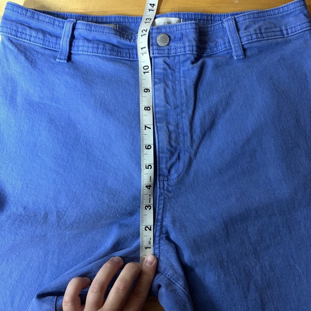 Universal Thread Wide Leg Sailor Ankle Jeans Blue Size 12 Dopamine Eclectic - Picture 7 of 9